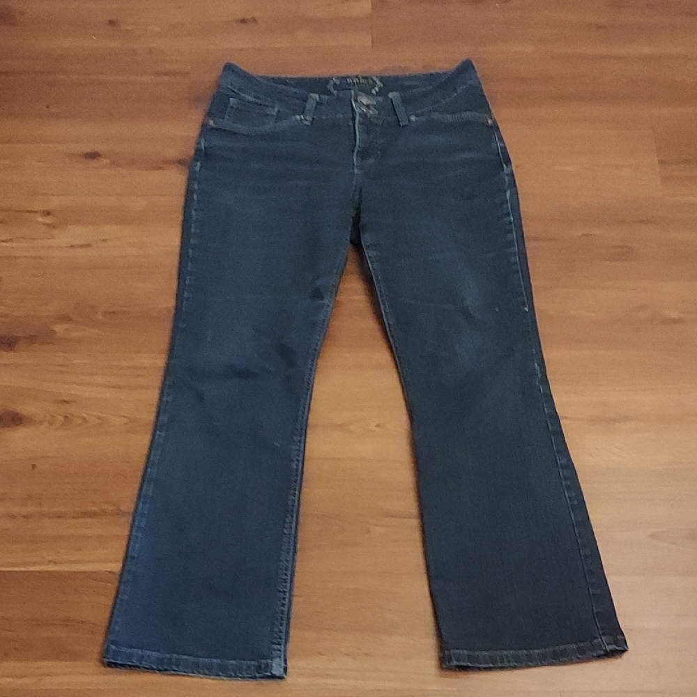 Denim Flare Wide Leg Jeans